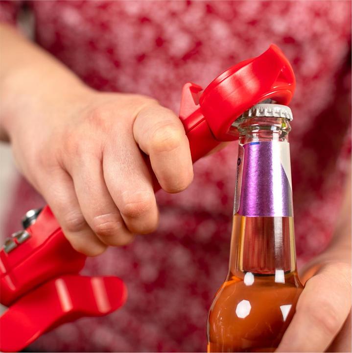 Produktbild Kuhn Rikon Auto Safety Master Mehrzwecköffner rot