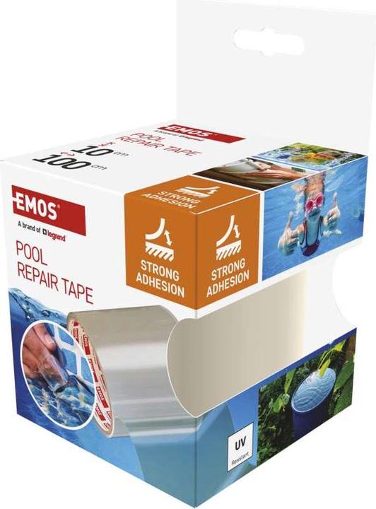 Produktbild Emos Reparaturklebeband für Schwimmbecken, 1 m x 100 mm, transparent (100 mm)