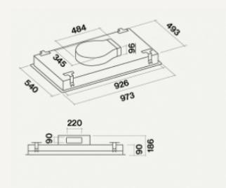 Immagine prodotto Falmec STELLA 90 (Ventilatori a soffitto)