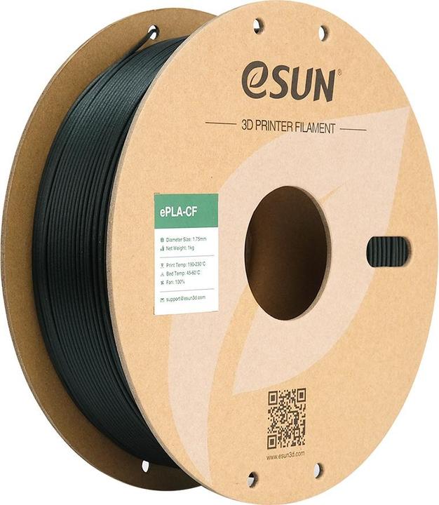Image du produit eSUN ePLA-CF Filament vert carbone 1.75mm 1Kg (PLA, 1.75 mm, 1000 g, Vert)