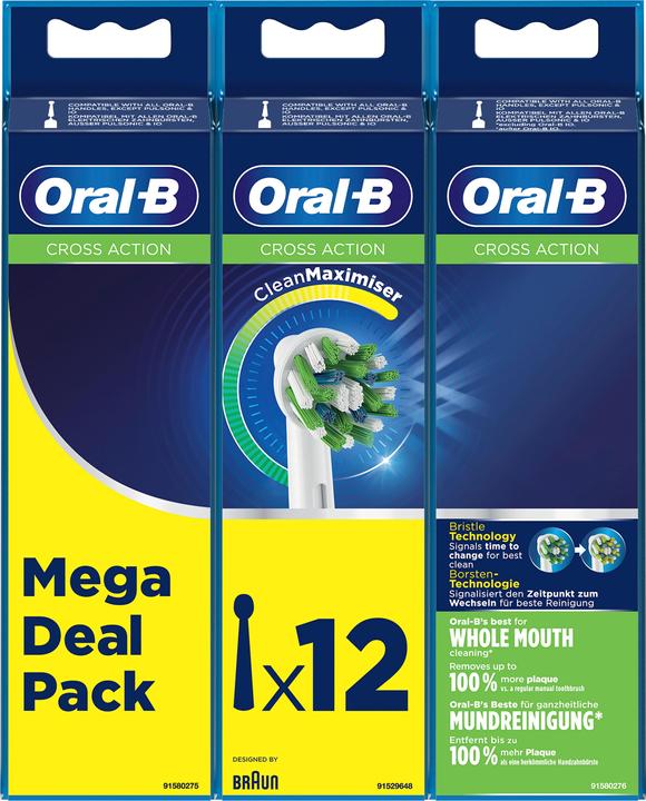 Oral-B Cross Action CleanMaximiser (12 x)