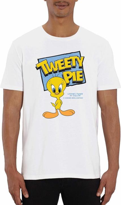 Immagine prodotto Looney Tunes Maglietta classica in cotone Tweety per uomo (S)