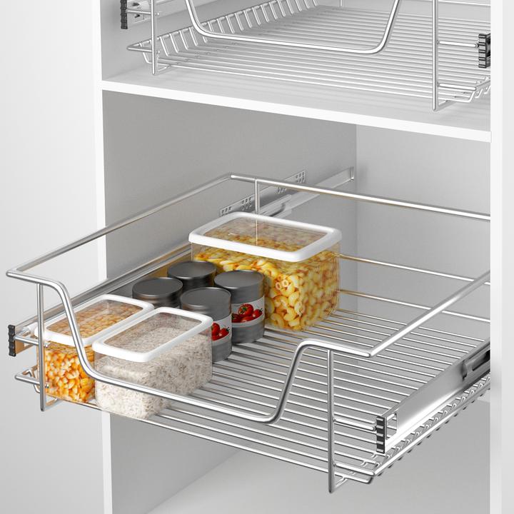 Actual product image tectake Telescopic drawer
