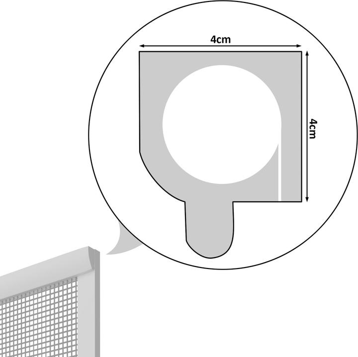 Image du produit tectake Store Rideau (130 x 160 cm)