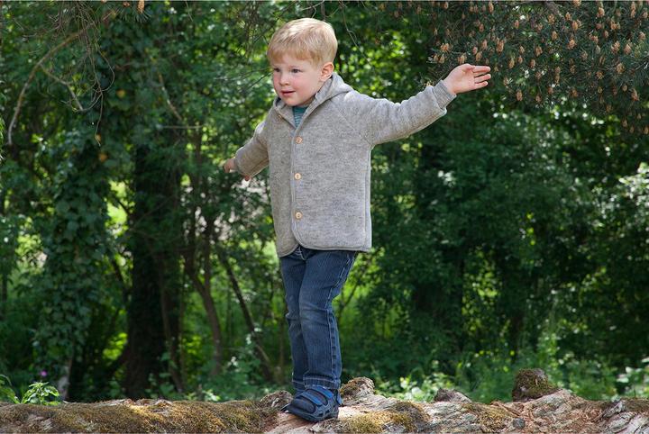 Image du produit Engel Veste à capuche pour enfants avec boutons en bois (110, 116)