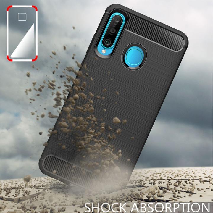 Produktbild Nalia Handy Hülle für Huawei P30 Lite, Ultra Slim Silikon Case Cover Schutzhülle (Huawei P30 Lite)