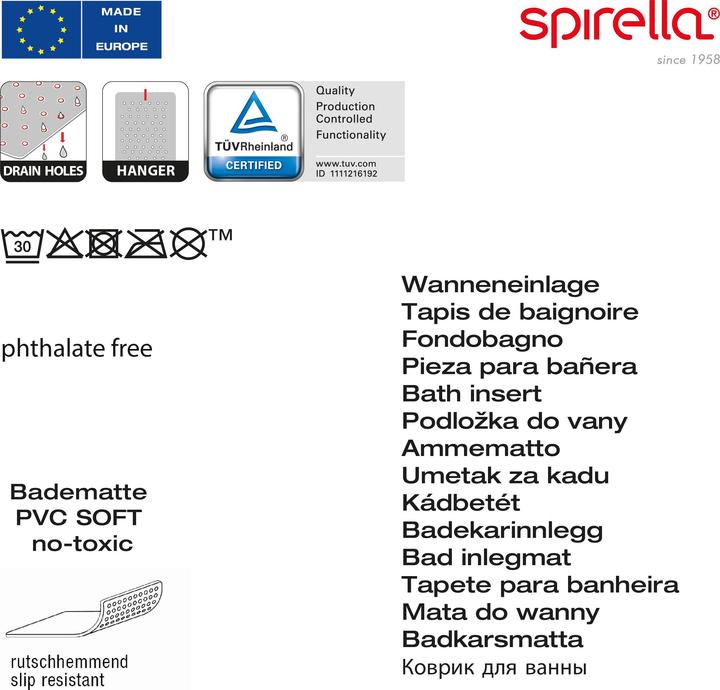 Produktbild spirella Marathon (54 x 54 cm)