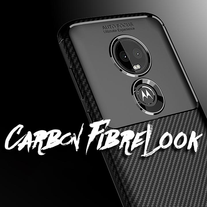 Produktbild Nalia Carbon Handyhülle (Motorola Moto G7)