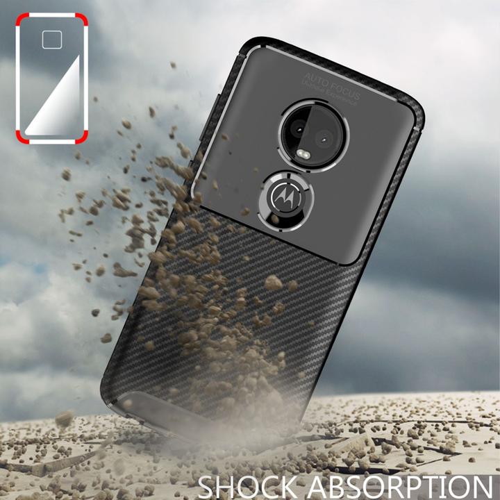 Produktbild Nalia Carbon Handyhülle (Motorola Moto G7)