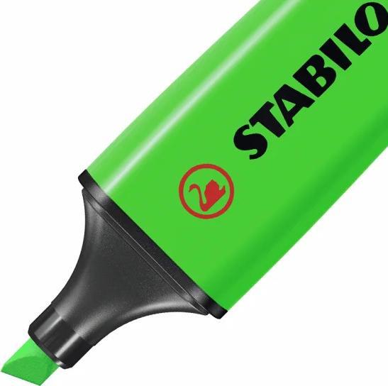 Actual product image STABILO Highlighter green, box of 10 (Green, 5 mm, 10 x)