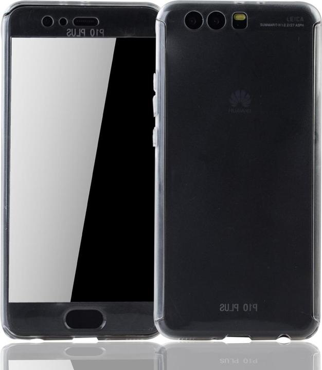 Produktbild König Design Hülle Handy Schutz für Huawei P10 Plus Full Case Cover Displayschutz Transparent (Huawei P10 Plus)