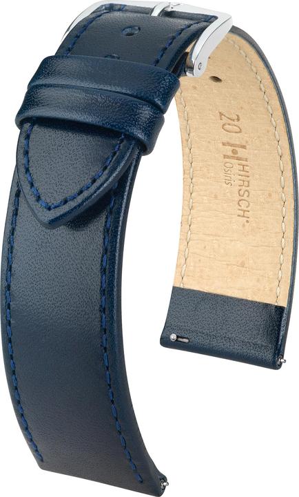 Image du produit Hirsch Osiris (20 mm, Veau, Galaxy Watch 6, Galaxy Watch 6 Pro, Huawei Watch GT 3 Pro (43mm), Polar Unite, Garmin vívoactive 5, Garmin Forerunner 55, Galaxy watch 4 (40mm), Galaxy watch 4 (44mm), Galaxy Watch 5 (44mm), Galaxy Watch 5 Pro)