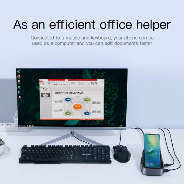 Immagine prodotto Baseus Docking USB tipo C e hub 8-in-1