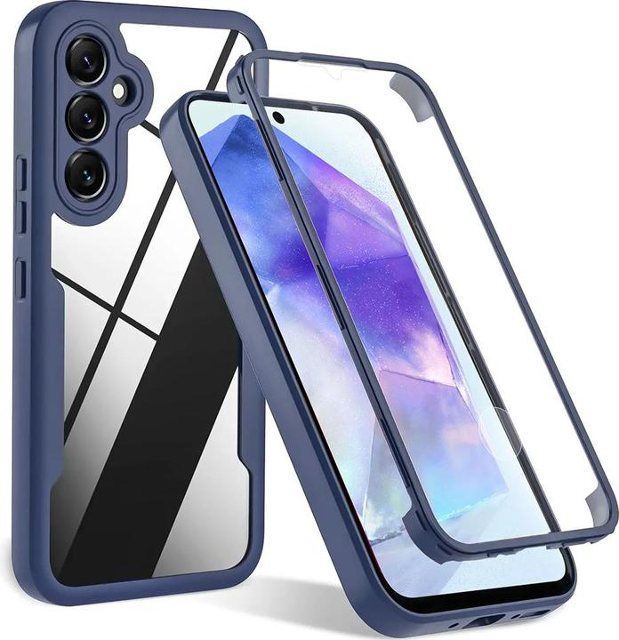 Immagine prodotto Techsuit - ColorVerse 360 Series + Screen Protector - Samsung Galaxy A54 - Blue (Samsung Galaxy F54)