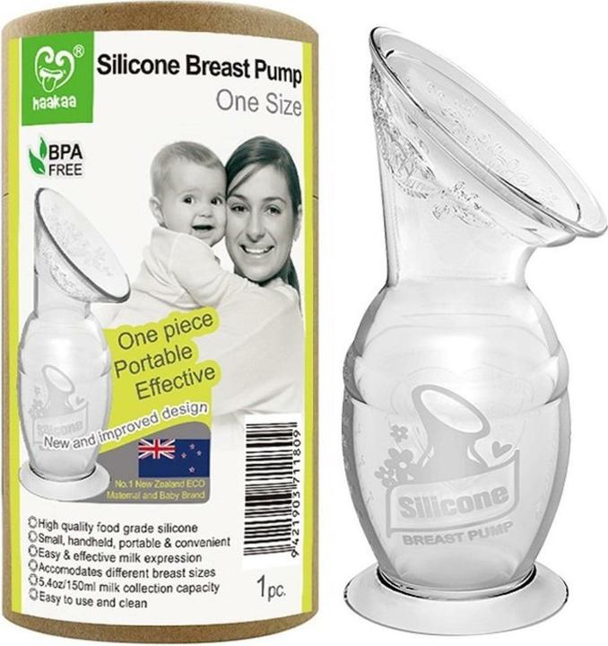 Actual product image Haakaa Breast pump 100 ml with suction foot