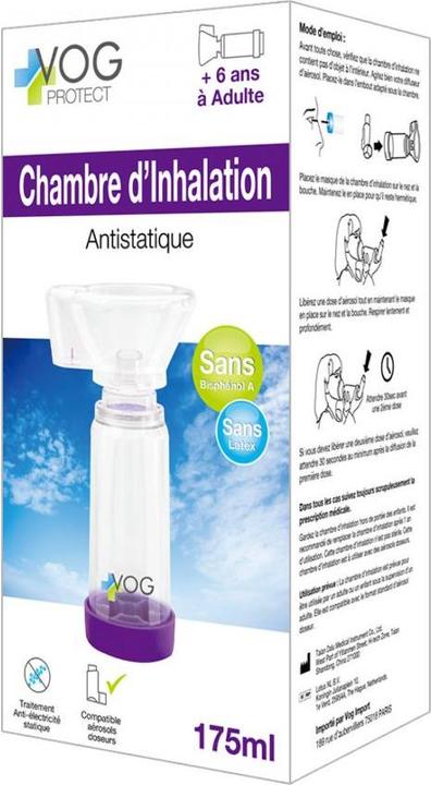 Actual product image VP Santé Inhalation chamber adults - children +6