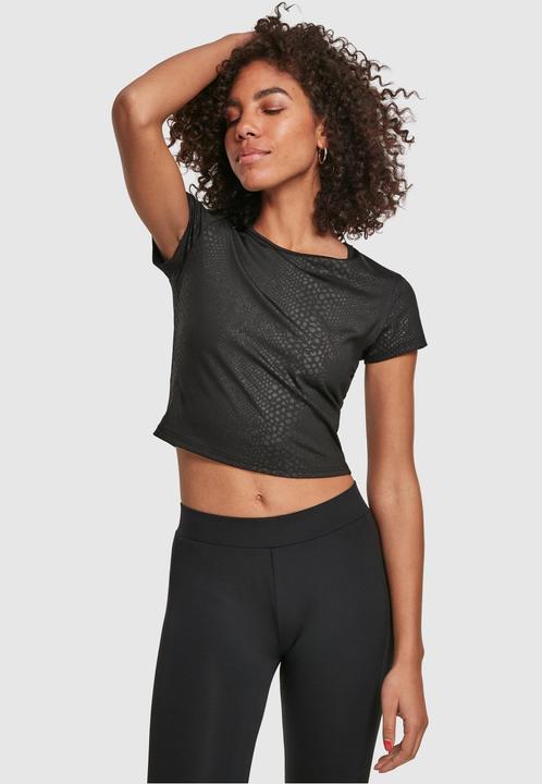 Produktbild Urban Classics Ladies Stretch Pattern Cropped Tee (3XL)