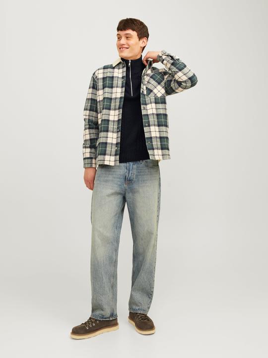 Produktbild Jack & Jones Einfarbig Viertel-Reissverschluss Viertel-Reissverschluss (S)