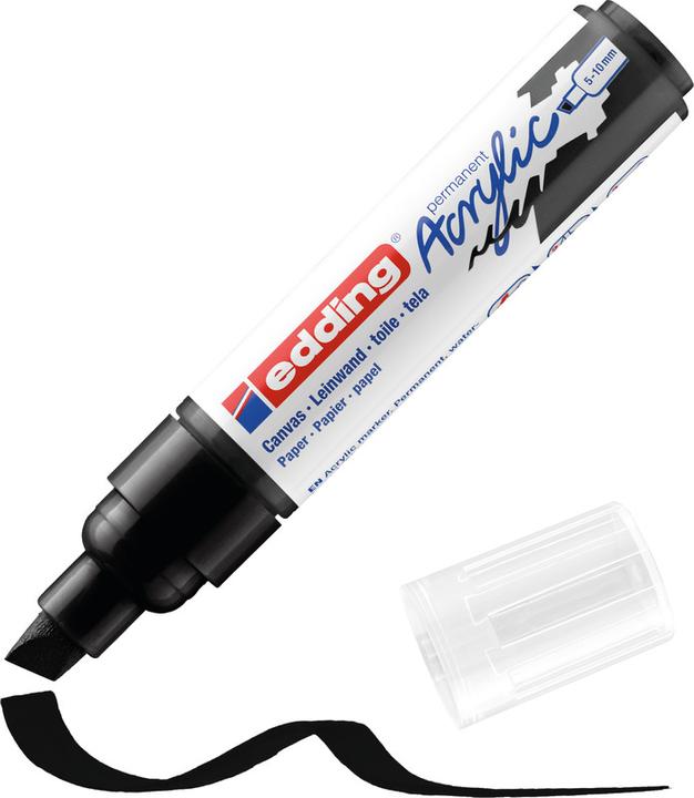 Image du produit Edding Marqueur acrylique 5000 (Multicolore, 10 mm, 5 x)