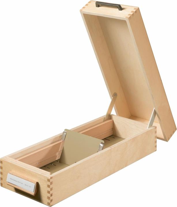Actual product image Han Wooden card index box (A7, Across)