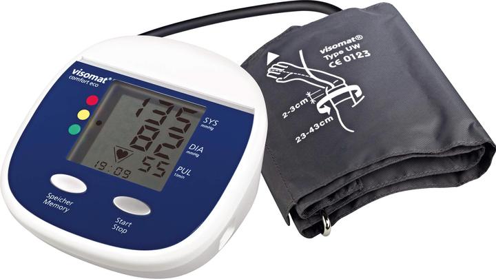 UEBE visomat comfort eco Beginner's device for blood pressure measurement, 1 pc. Device (Blood pressure monitor upper arm)