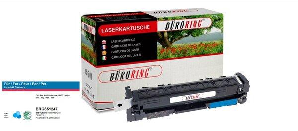 Actual product image Büroring Toner Cartridge, ersetzt HP CF411, ca. 5.000 Seiten, cyan