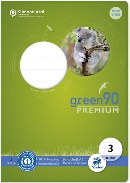 Immagine prodotto Staufen Libretto LIN3 A5 16 fogli 14 righe doppie (A5, Rigatura speciale, Copertina rigida)