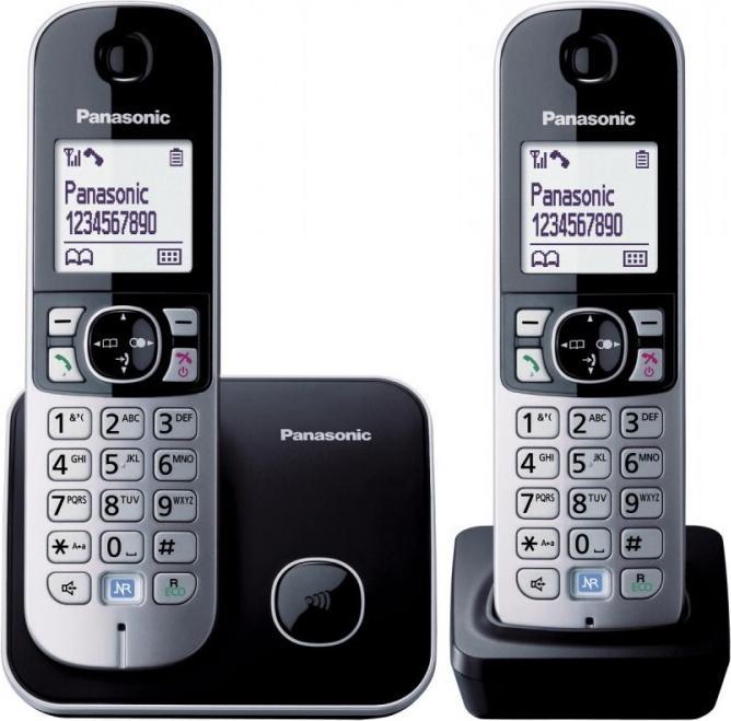 Actual product image Panasonic KX-TG6812 DECT phone Caller identification