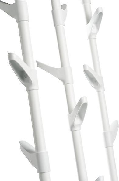 Produktbild Van Esch Garderobenständer, höhenverstellbar, mit 18 Haken, HxBxT 1710x850x250 mm