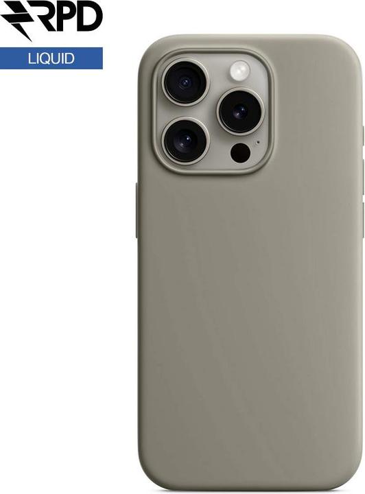 Produktbild RPD iPhone 15 Pro Max - Silicone Case clay, Liquid (Magsafe-Version) (Apple iPhone 15 Pro Max)
