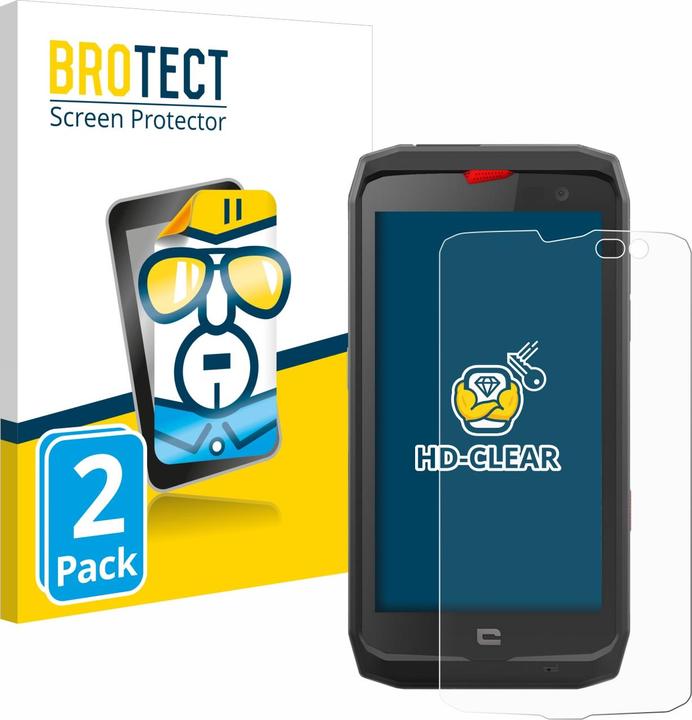 Productafbeelding BROTECT Schermbeschermer helder (2 Stuk, Crosscall Actie-X3)