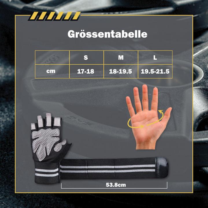 Produktbild Hermex Trainingshandschuhe (M)