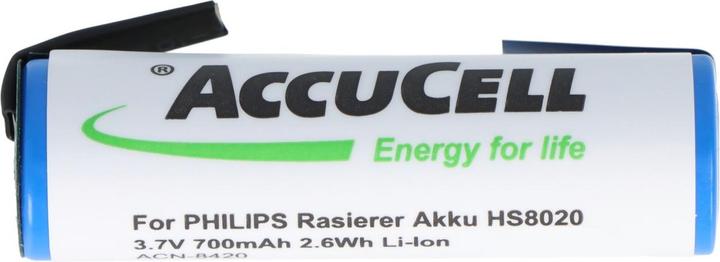Produktbild Philips Akku für Rasierer Akku HS8020, HS8040, HS8060, HS8070, HS8420, HS8420/23, HS8440, HS8460 (1 Stk., 650 mAh)