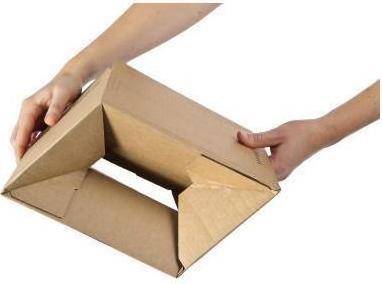 Image du produit Colompac Carton pliable Eurobox S, fermeture autocollante & fil d'arrachage, pliage en Z, combinable... (20 x)