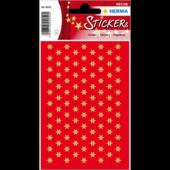 Actual product image HERMA Sticker stars