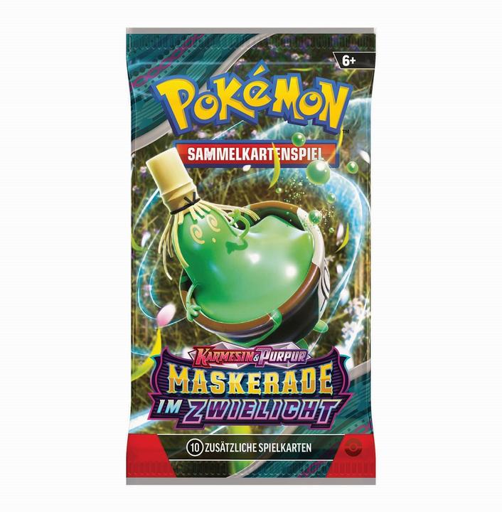 Actual product image Pokémon Pokemon Maskerade im Zwielicht Booster Pack (German, Booster Pack)