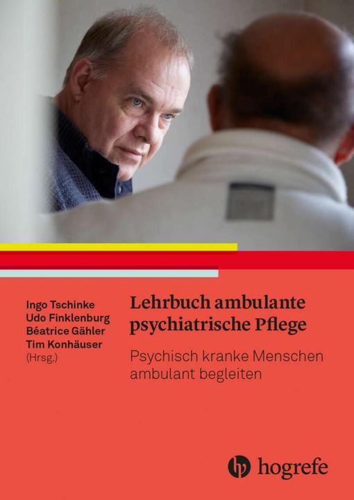 Actual product image Lehrbuch ambulante psychiatrische Pflege (German, Ingo Tschinke, Udo Finklenburg, Beatrice Gähler, Tim Konhäuser, 2021)
