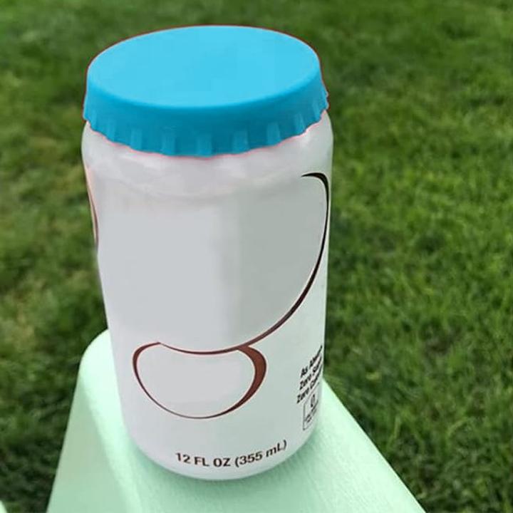 Actual product image ASMI Reusable beverage can lid, silicone can cover