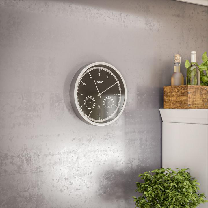 Produktbild Mebus Funkwanduhr (25 cm)