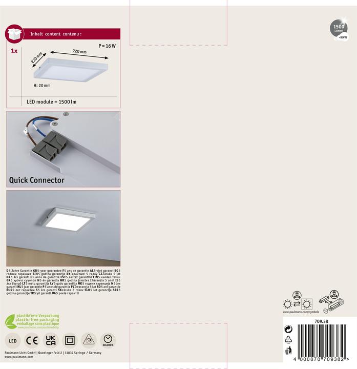 Actual product image Paulmann Atria Shine (1500 lm)