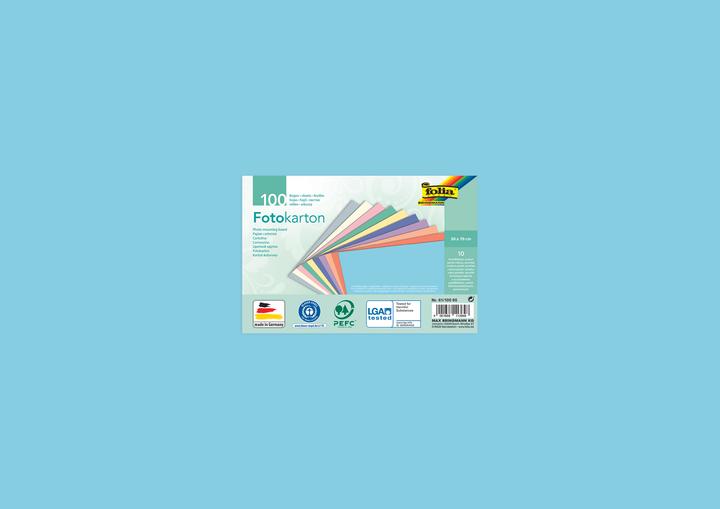 Produktbild Folia Fotokarton PASTELL, 500 x 700 mm, 300 g/qm (300 g/m², 100 x)
