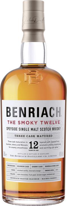 Produktbild BenRiach 12 Year Old The Smoky Twelve (Single Malt, Scotch Whisky)
