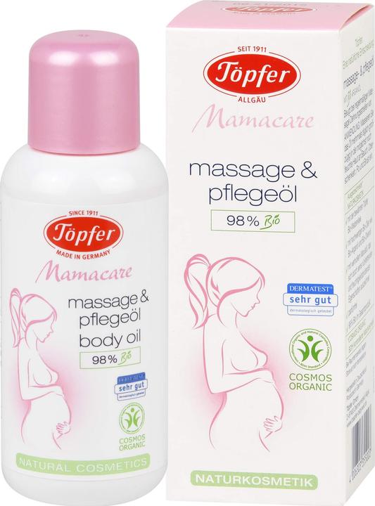 Actual product image Töpfer Mamacare Massage & Care Oil 100ml