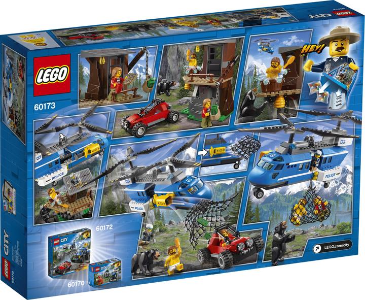 Immagine prodotto LEGO Arresto in montagna (60173, LEGO City)