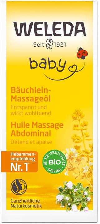 Actual product image Weleda Tummy oil