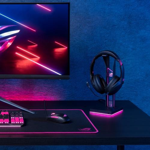 Actual product image ASUS ROG Strix Go 2.4 Electro Punk (Cable)