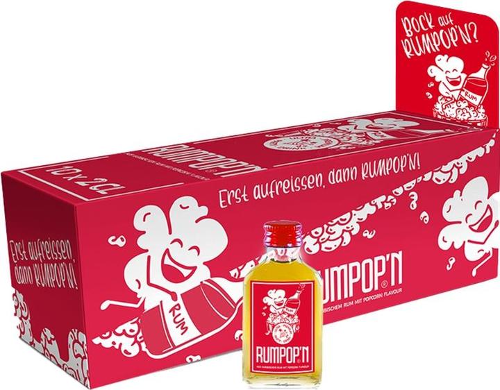 Immagine prodotto Rumpop'N Mini liquore al rum con aroma di pop-corn