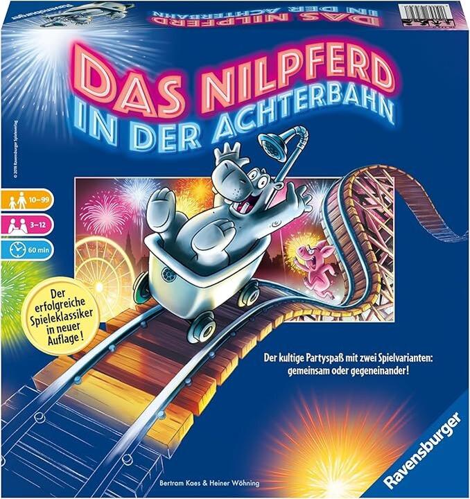 Produktbild Ravensburger Das Nilpferd in der Achterbahn Kids (Deutsch)