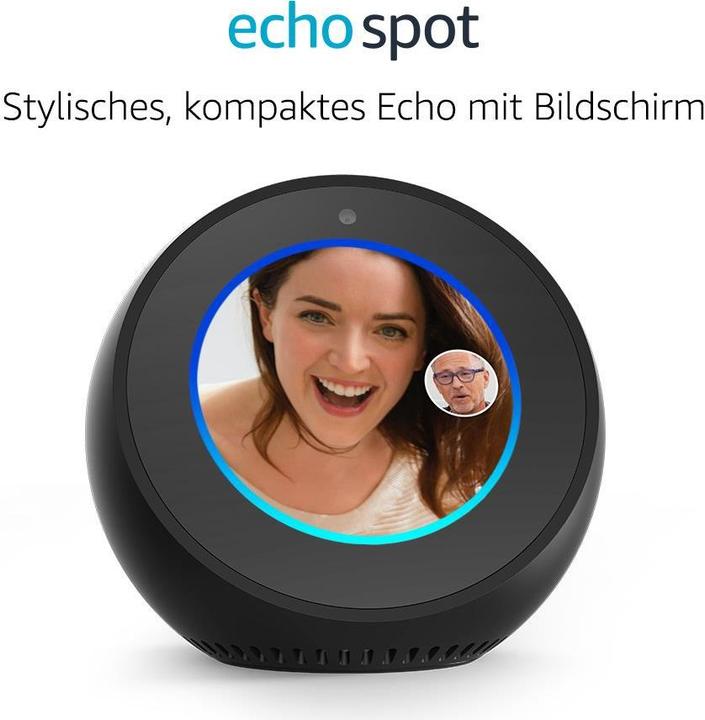 Image du produit Amazon Echo Spot (IFTTT, Amazon Alexa)