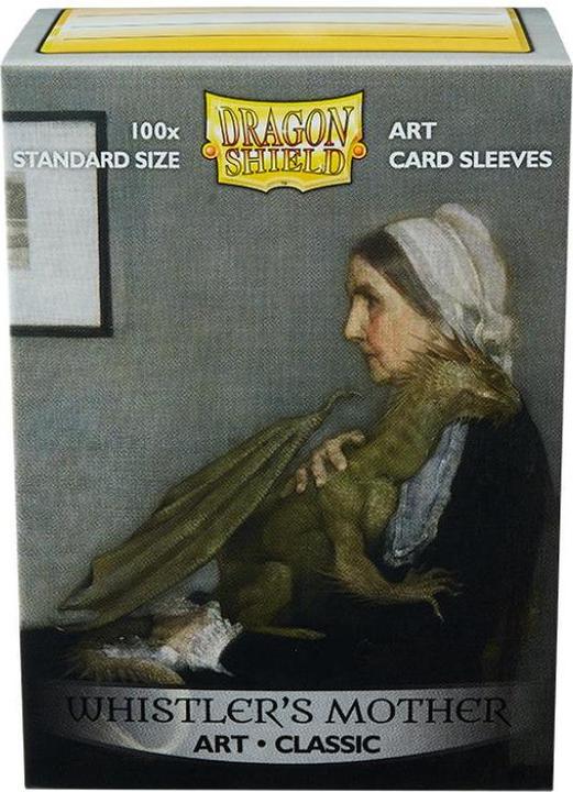 Immagine prodotto Arcane Tinman ART12017 - Art Sleeves Classic - 'Whistlers Mother' (100), Custodia protettiva per carte di credito